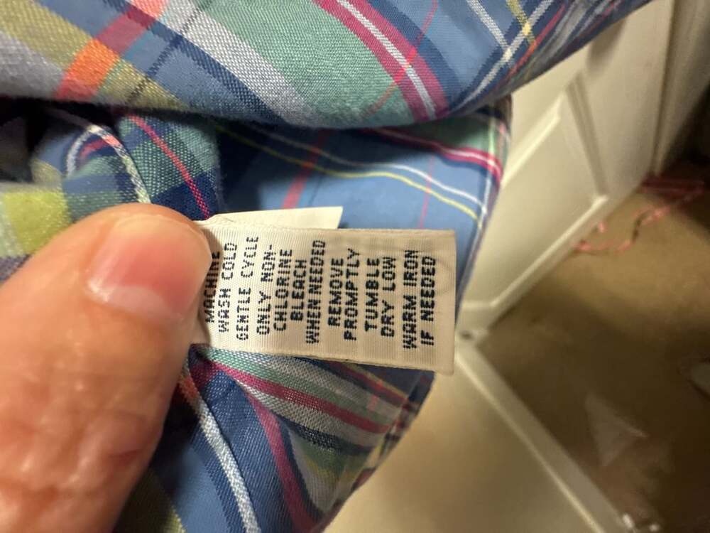 Ralph Lauren Classic Fit Plaid Mens Shirt Size L Multicolor - Picture 6 of 6